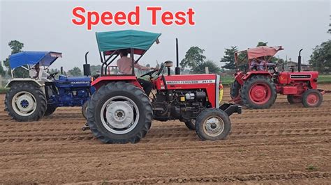 टरकटर Speed म बहतर कन ह तन टरकटर एकसथ farmtrac Massey