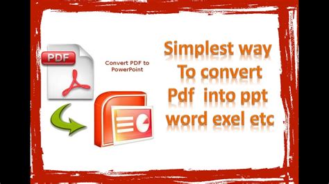 How To Convert Pdf Into Ppt Convert Pdf To Ppt Easiest Way By Faiza