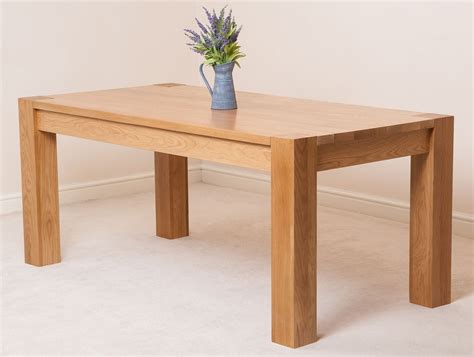 Kuba Solid Oak Dining Table With Or Montana Chairs Pome