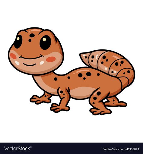 Reptile Series Leopard Gecko Cute Drawing Step By Step Guide To Draw