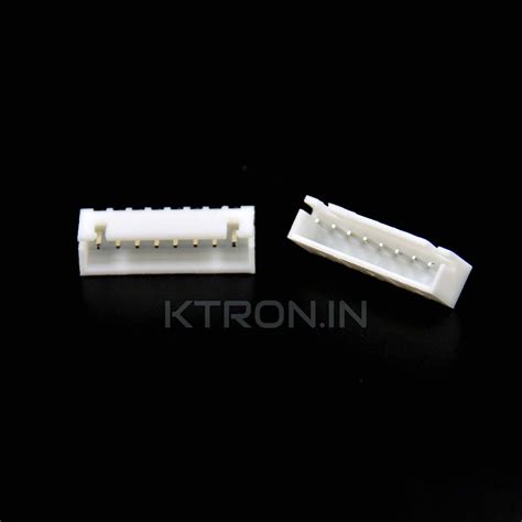 Buy 8 Pin Jst Xh Male Connector 254mm Pitch Ktron India