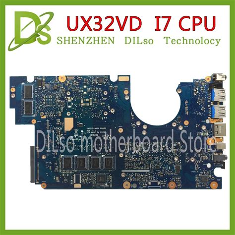 Kefu UX32VD Motherboard Para Asus UX32V UX32VD Laptop Motherboard I7