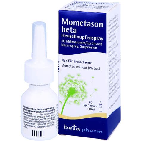 Mometason Beta Heuschnupfenspray 50 Ugsp 60 Sp 10 G