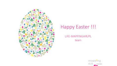 Happy Easter LIFE MAPPINGAIR PL