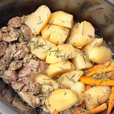 Slow Cooker Lamb Stew Tasty Oven