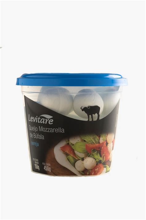 Queijo Mozzarella de Búfala Cereja Levitare 150g