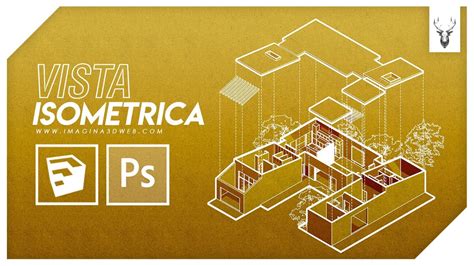 Vistas Isometricas Con Photoshop Photoshop Para Arquitectos Imagina 3d Youtube