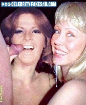 Frida Lyngstad Agnetha Faltskog ABBA Sex Fake 004 Celebrity Fakes 4U