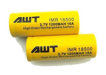 18500 Akku AWT IMR 1200 MAh 18A Proakku Fi