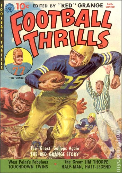 Football Thrills (1951) comic books