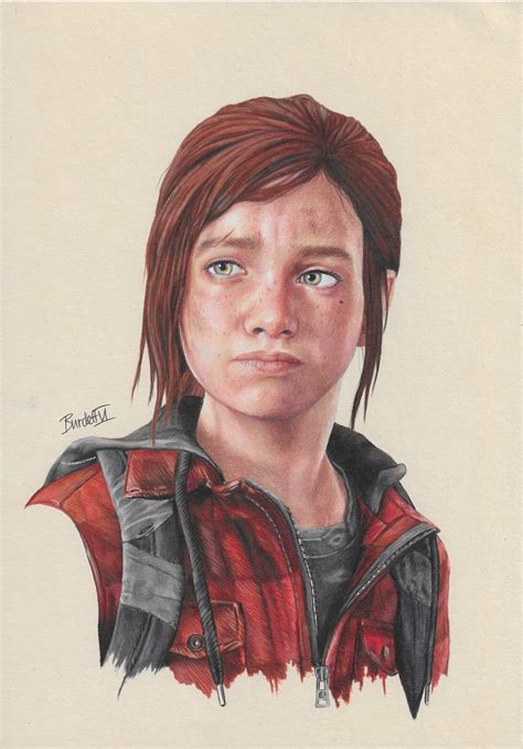 The Last Of Us Ellie Tlou Part One A A Art Print Video Etsy