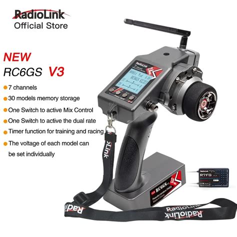 Radiolink Rc Gs V G Channel Rc Radio Transmitter And Gyro