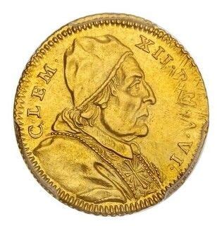 Scudo D Oro Clement Xii Papal States Numista