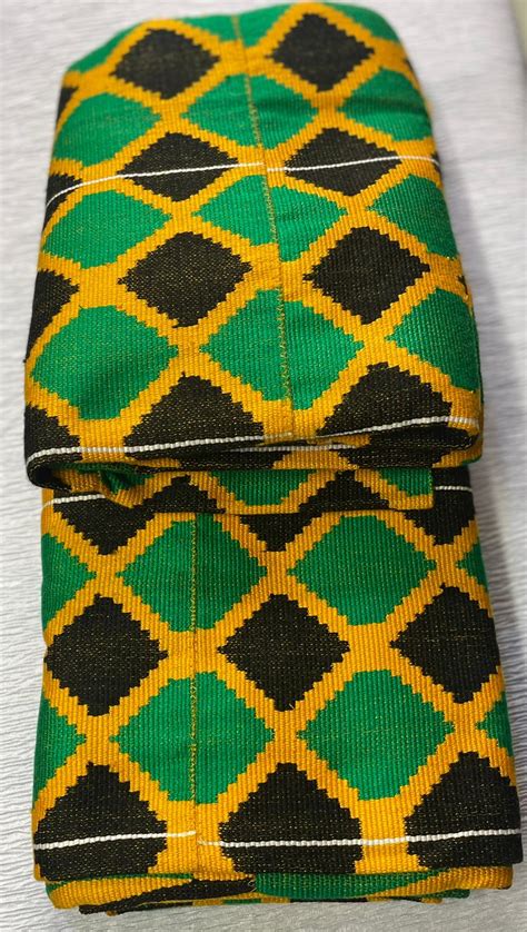 Jamaican Style Authentic Handwoven Kente Cloth African Clothing Store Jt Aphrique