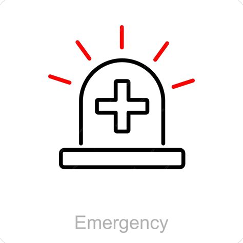 Premium Vector | Emergency and alert icon concept