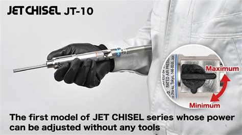 Nitto Kohki Jet Chisel Jt Needle Scaler Youtube