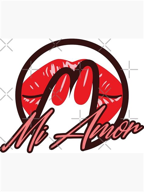 "MiAmor" Poster by bladele | Redbubble