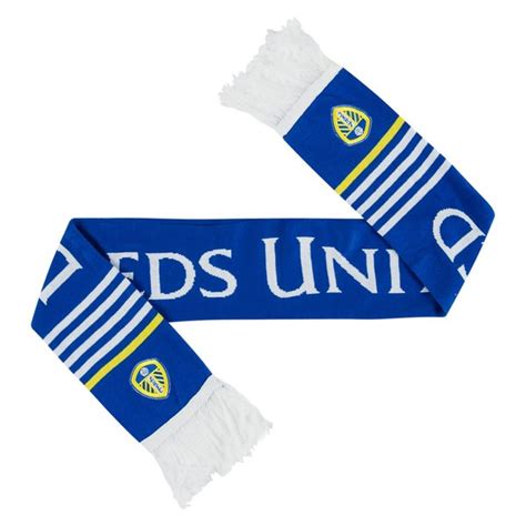 Leeds United Scarf - Blue