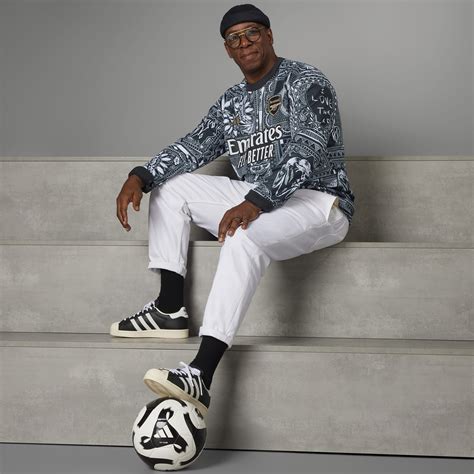 Adidas Arsenal X Ian Wright Pre Match Top Mens Studio