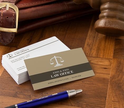 Lawyer Business Cards - Attorney Business Cards - Signazon.com