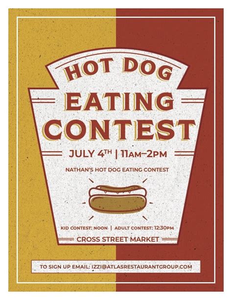 Hot Dog Eating Contest | Cross Street Market