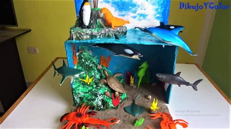 Regnerisch Gift Gefrierschrank Maqueta De Ecosistema Marino Geologie