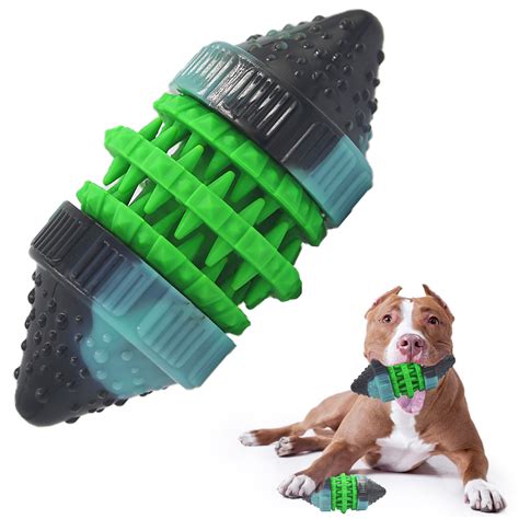 Aollywin Rubber Dog Toys for Aggressive Chewers, Tear Resistant ...