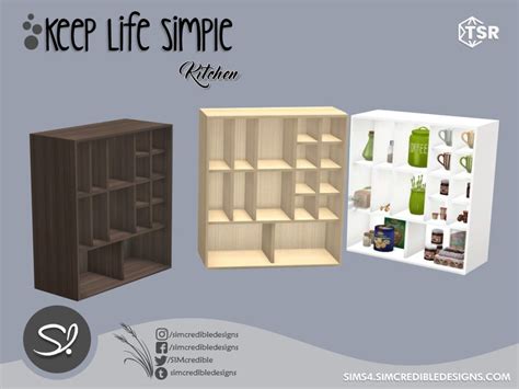 The Sims Resource Keep Life Simple Kitchen Cabinet 1