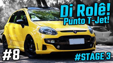 Fiat Punto TJET STAGE 3 DI ROLÊ YouTube