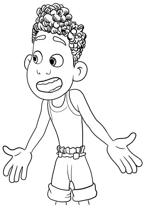 Desenhos De Luca Para Colorir Pop Lembrancinhas