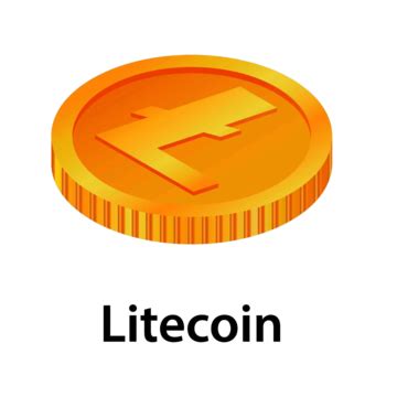 Litecoin Vector Hd Images, Litecoin Icon Logo Isometric Vector ...