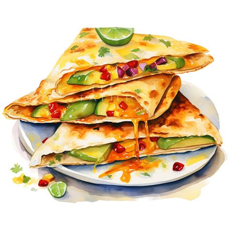 Quesadillas Png Clipart Etsy