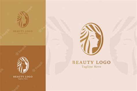 Premium Vector Beauty Womans Face Logo Template