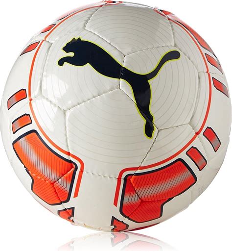 Bol Puma Evo Power 6 Bal Wit Rood Puma Voetbal Voetbal Maat 5