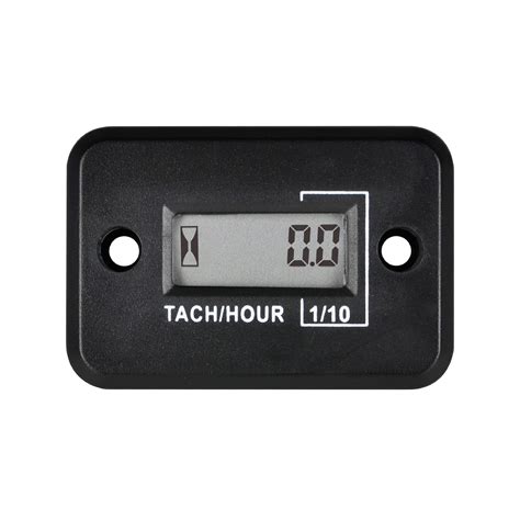 Runleader Digital Mini Tach Hour Meter Tot Hours Accumulate Real Time