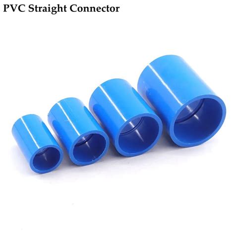 pcs mm pvc straight connector pvc pipe connector