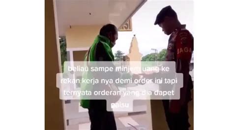 Viral Aksi Polisi Patungan Bantu Driver Ojol Yang Kena Orderan Fiktif