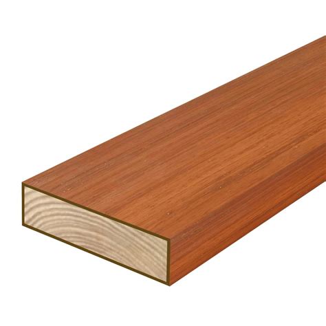 Woodguard 2 In X 6 In X 8 Ft 2 Df Polymer Coated Western Red Cedar Tone Treated Lumber 04 77