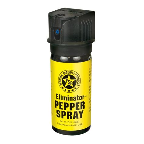 Eliminator Pepper Spray 60ml With Safety Cap Triggerhappy Online