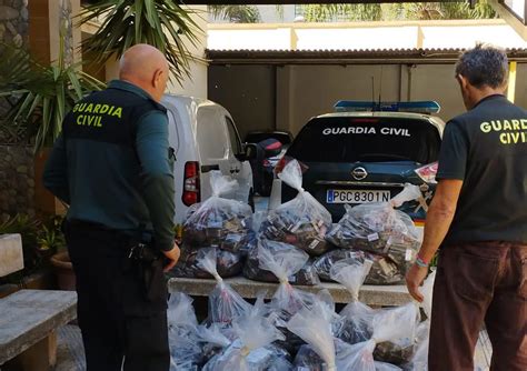 La Guardia Civil Descubre Kilos De Hach S En El Techo De Un