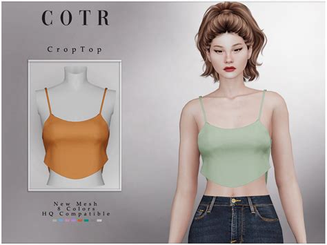 The Sims Resource Crop Top T 477