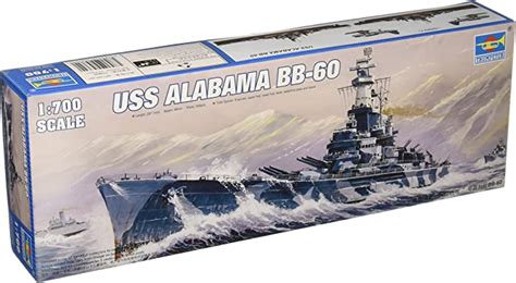 Trumpeter Modellbausatz Uss Alabama Bb Amazon De Spielzeug