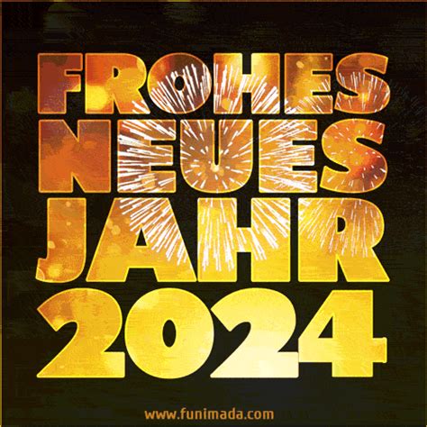 Frohes Neues Jahr 2024 Animiertes Bild 