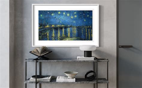 "Starry Night Over the Rhone" *Hand Embellished Print on Paper – Print ...