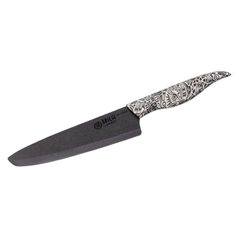 Coltello Da Cuoco Cm Chef S Knife Samura Inca Ceramica Nero