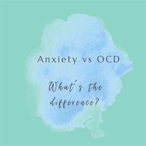 Anxiety Vs OCD What S The Difference