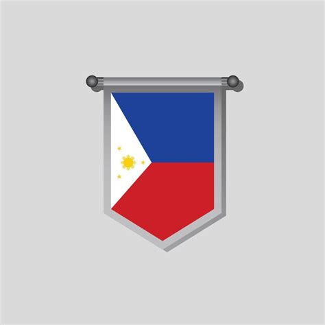 Illustration of Philippines flag Template 13368859 Vector Art at Vecteezy