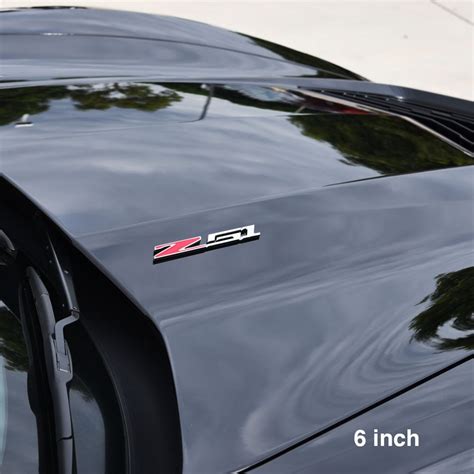 C7 Corvette Billet Aluminum Chrome Plated Z51 Emblem