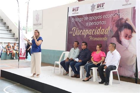 Entrega DIF Mazatlán 500 apoyos económicos para personas con