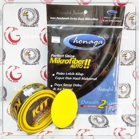 Jual Poles Body Mobil Kit Original Light Paste Polish Kuning Gr